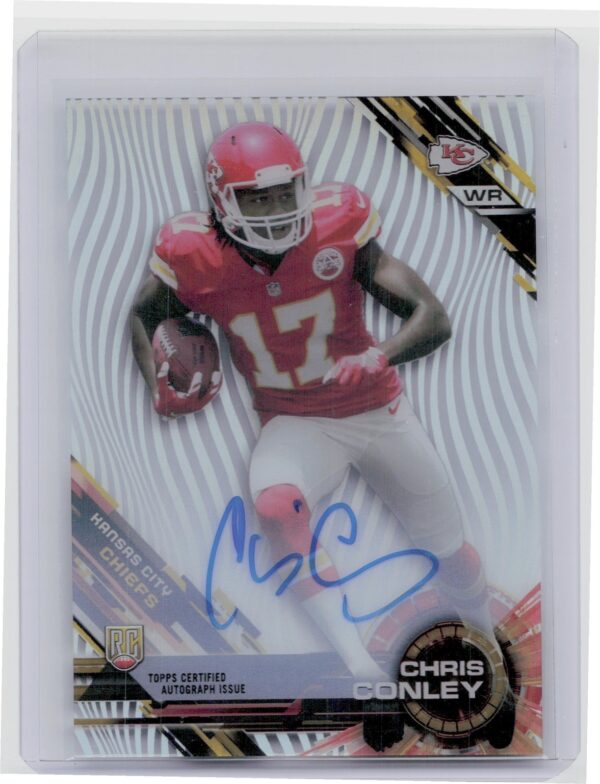 2015 Topps High Tek Chris Conley #109 Chiefs Autographs