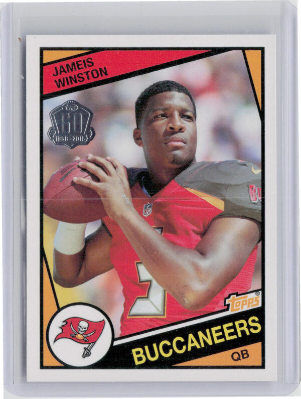 2015 Topps Jameis Winston #T60-JWI Buccaneers 60th Anniversary