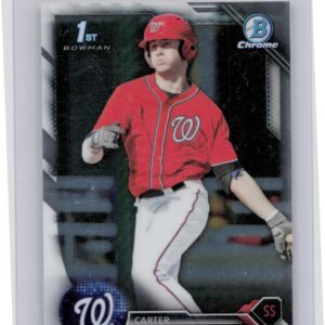 2016 Bowman Draft Carter Kieboom Chrome #BDC-16 Nationals