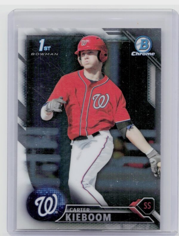 2016 Bowman Draft Carter Kieboom Chrome #BDC-16 Nationals