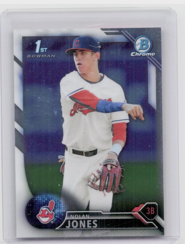 2016 Bowman Draft Nolan Jones Chrome #BDC-32 Indians