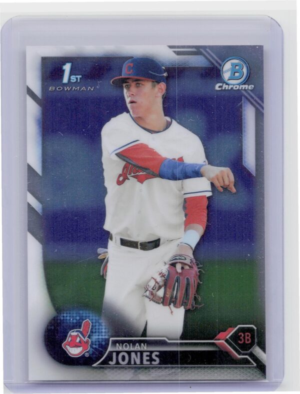 2016 Bowman Draft Nolan Jones Chrome #BDC-32 Indians