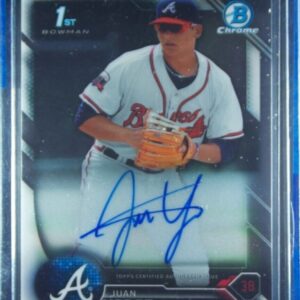 2016 Bowman Juan Yepez AU #CPA-JY Braves Chrome Prospect Autographs