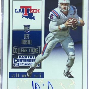 2016 Contenders Draft Picks Jeff Driskel Auto RC #345 Bulldogs