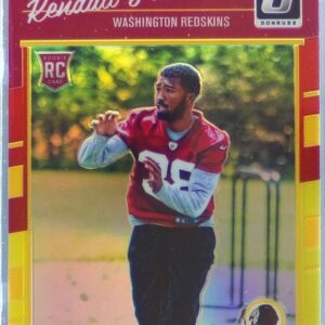 2016 Donruss Optic Kendall Fuller Red and Yellow RC #127 Redskins