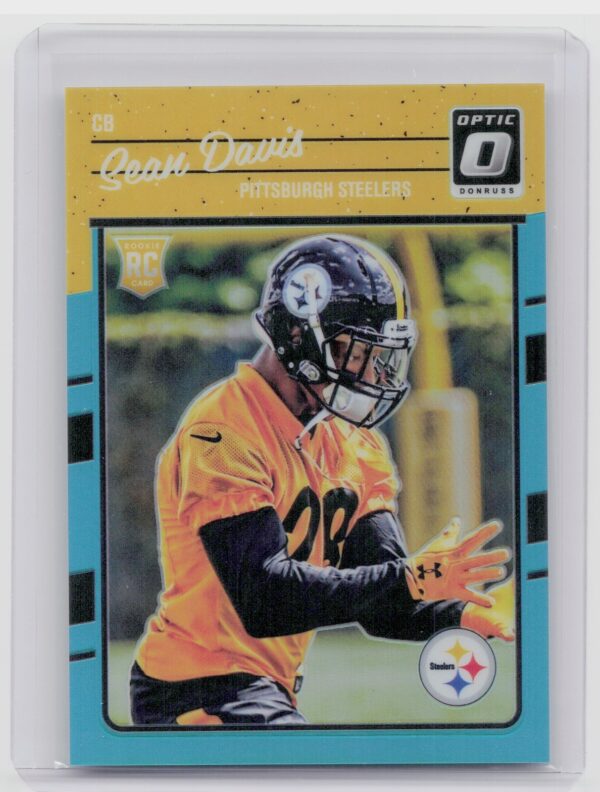 2016 Donruss Optic Sean Davis Aqua SN299 #138 Steelers