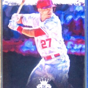 2016 Panini Diamond Kings Mike Trout #91 Angels