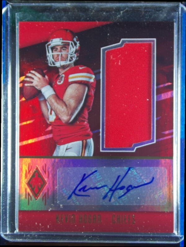 2016 Panini Phoenix Kevin Hogan AU SN199 MEM #RAP-KH Chiefs RPS Rookie Jumbo Aut