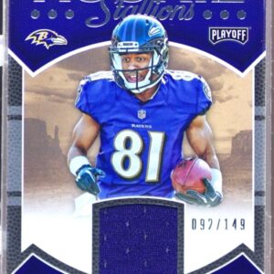2016 Playoff Keenan Reynolds RC JSY /149 #RS-KR Ravens Rookie Stallions Relics