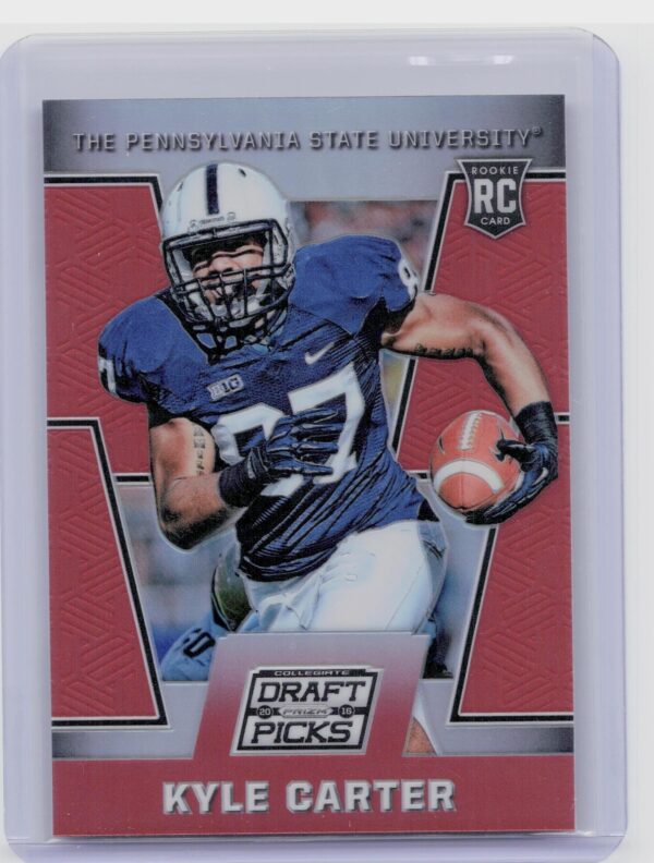 2016 Prizm Collegiate Draft Picks Kyle Carter Prizms Red #151 Lions