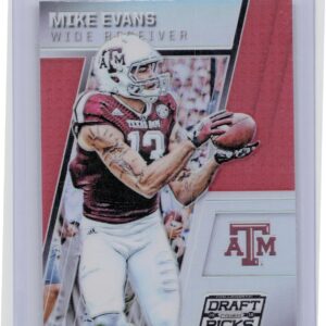 2016 Prizm Collegiate Draft Picks Mike Evans Prizms Red #76 Aggies