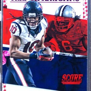 2016 Score DeAndre Hopkins #15 Texans All Americans Red