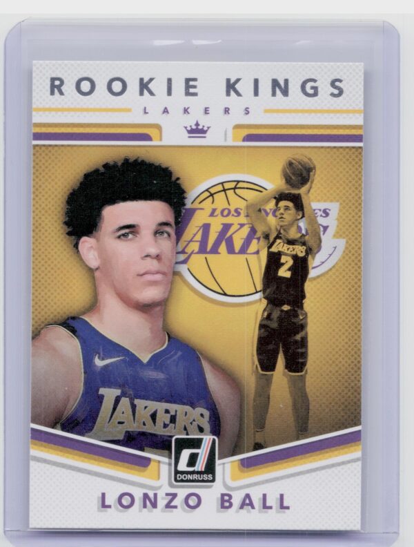 2017-18 Donruss Lonzo Ball #2 Lakers Rookie Kings