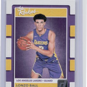 2017-18 Donruss Lonzo Ball #2 Lakers The Rookies