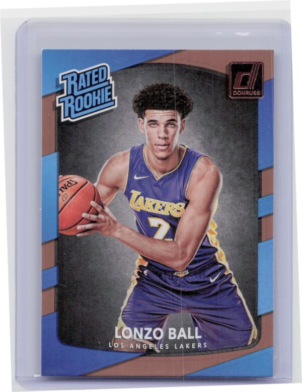 2017-18 Donruss Lonzo Ball RC #199 Lakers