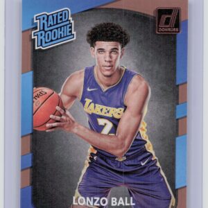 2017-18 Donruss Lonzo Ball RC #199 Lakers