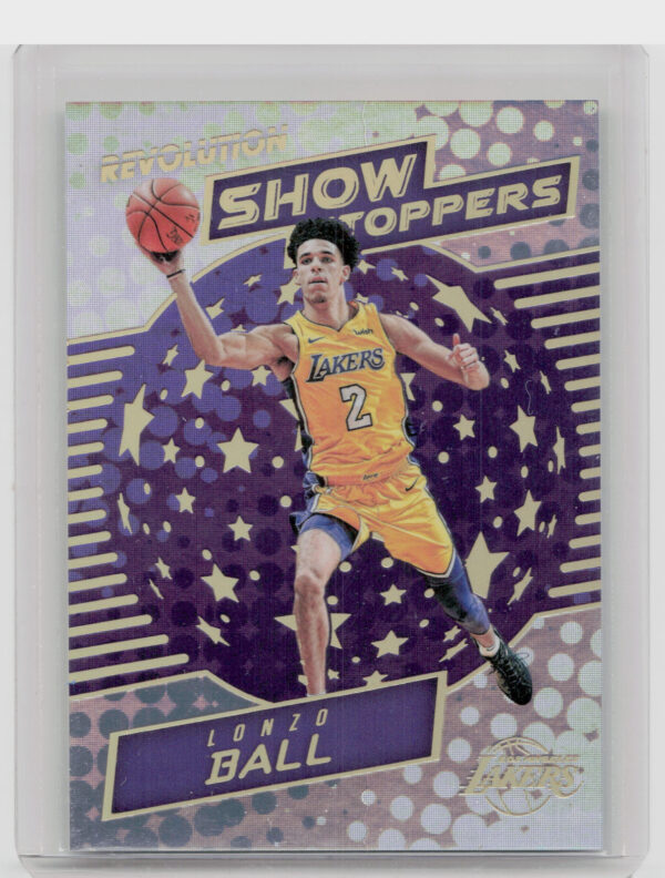 2017-18 Panini Revolution Lonzo Ball #4 Lakers Showstoppers