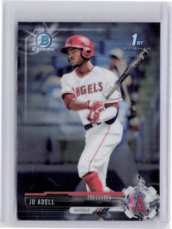 2017 Bowman Draft Jo Adell Chrome #BDC-95 Angels