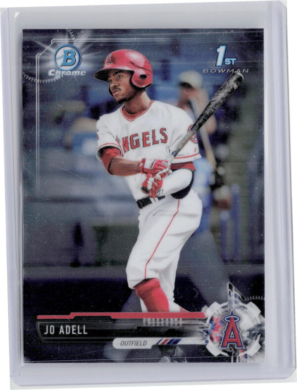 2017 Bowman Draft Jo Adell Chrome #BDC-95 Angels