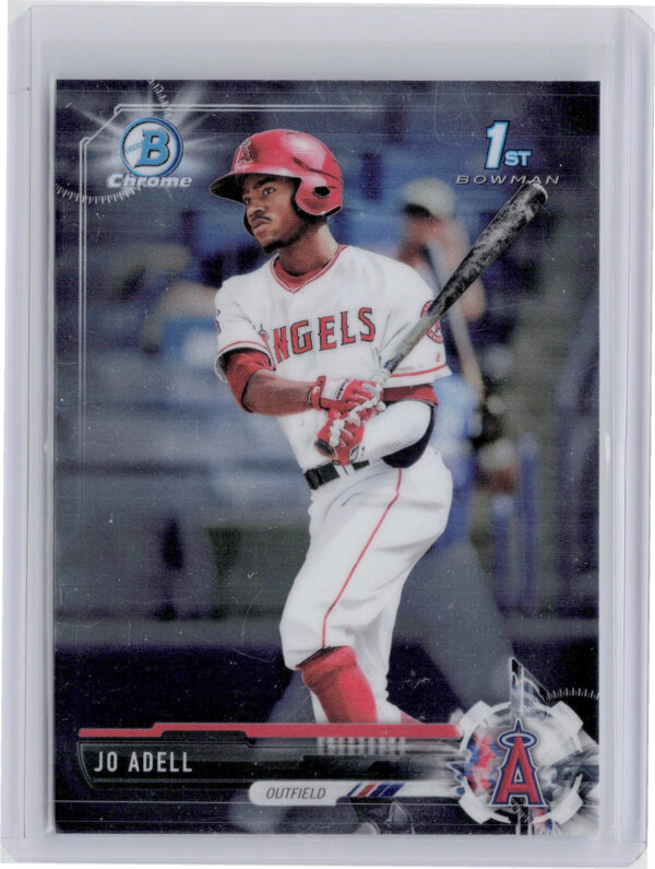 2017 Bowman Draft Jo Adell Chrome #BDC-95 Angels