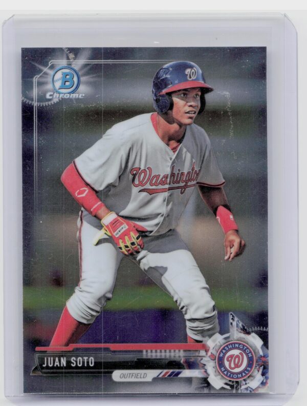 2017 Bowman Draft Juan Soto Chrome #BDC-162 Nationals