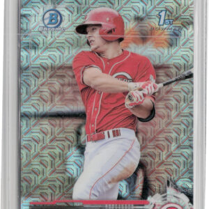 2017 Bowman Nick Senzel #BCP1 Reds Chrome Prospects Mojo
