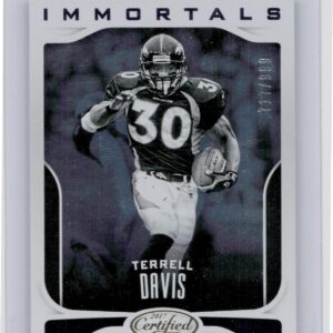 2017 Certified Terrell Davis /999 #109 Broncos