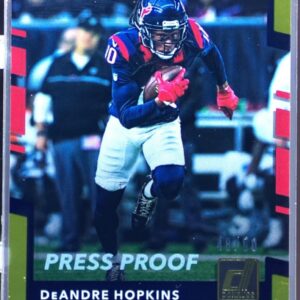 2017 Donruss DeAndre Hopkins Press Proof Gold /50 #273 Texans