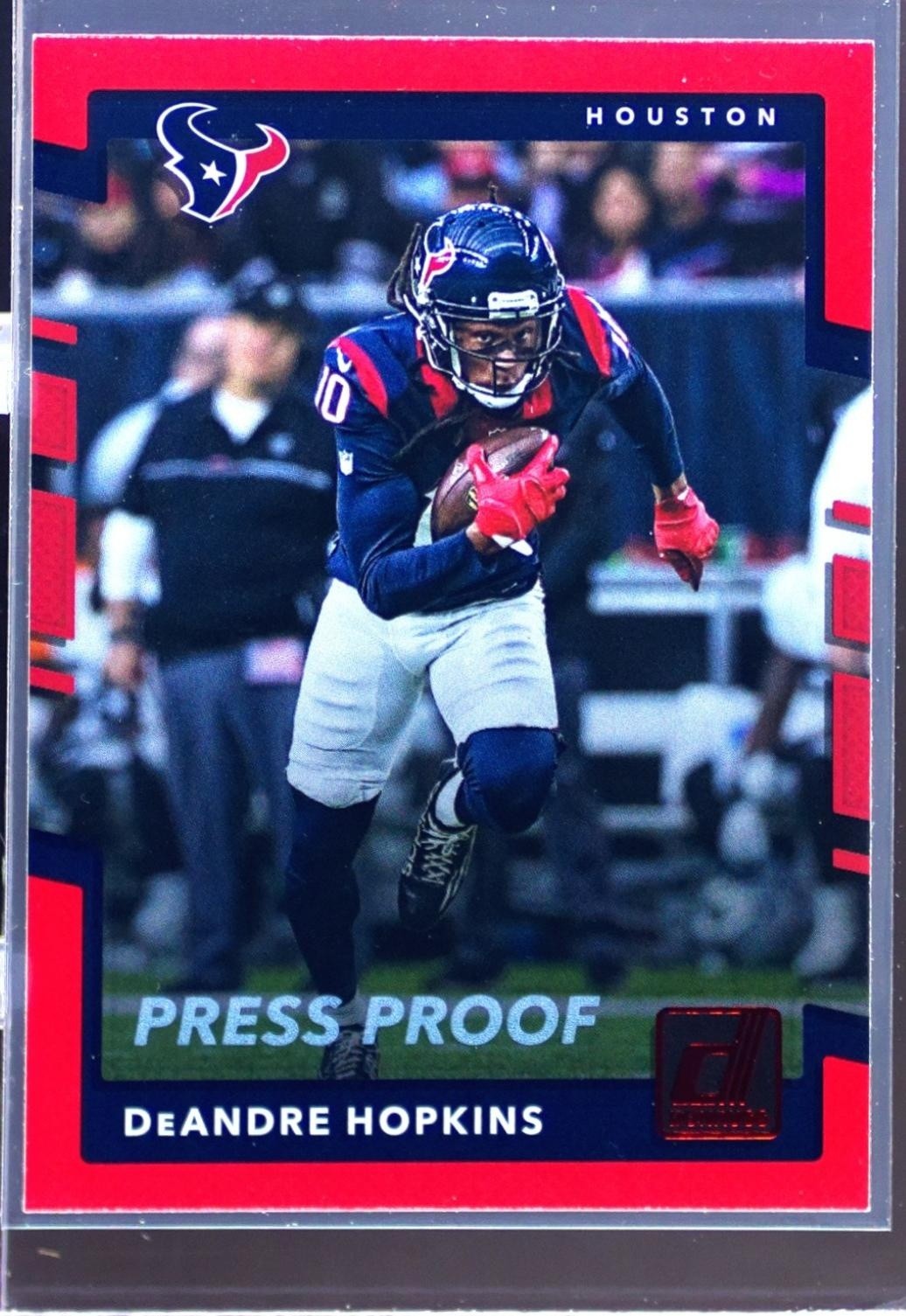 2017 Donruss DeAndre Hopkins Press Proof Red #273 Texans