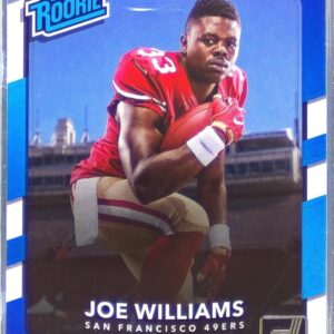 2017 Donruss Joe Williams RC #308 49ers