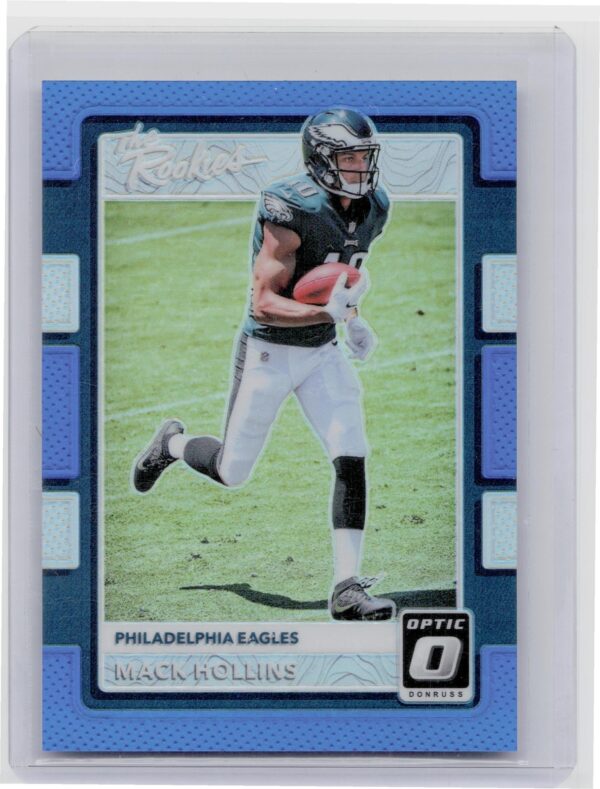 2017 Donruss Optic Mack Hollins /149 #33 Eagles The Rookies Blue