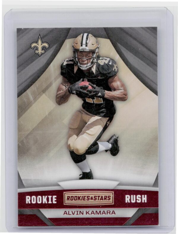 2017 Panini Rookies & Stars Alvin Kamara #5 Saints Rookie Rush