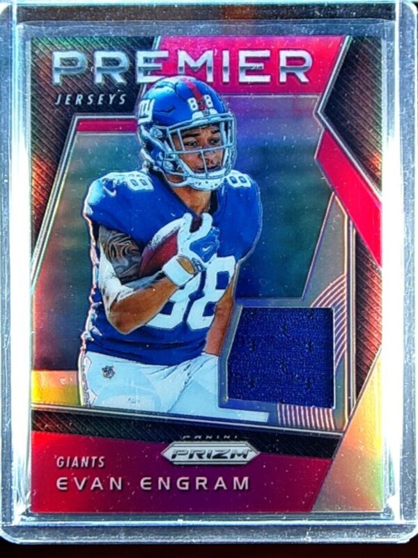 2017 Prizm Evan Engram JSY #16 Giants Prizm Premier Jerseys Pink