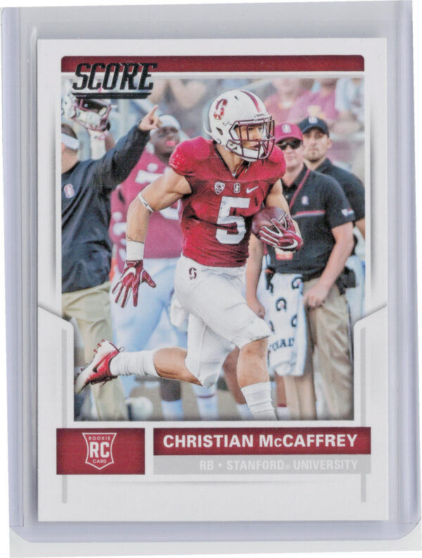 2017 Score Christian McCaffrey RC #373 Cardinal