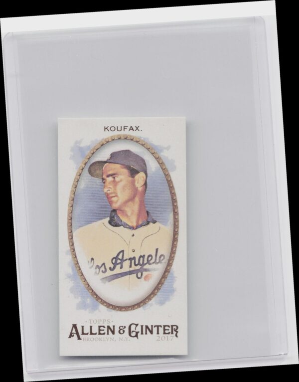 2017 Topps Allen & Ginter Sandy Koufax Mini A & G Back #150 Dodgers