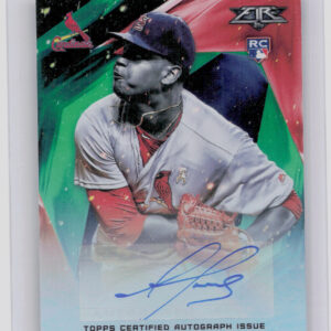 2017 Topps Fire Alex Reyes AU #FA-ARE Cardinals Autographs