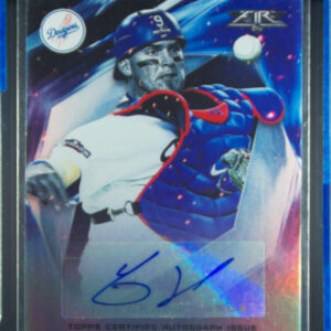 2017 Topps Fire Yasmani Grandal AU #FA-YG Dodgers Autographs