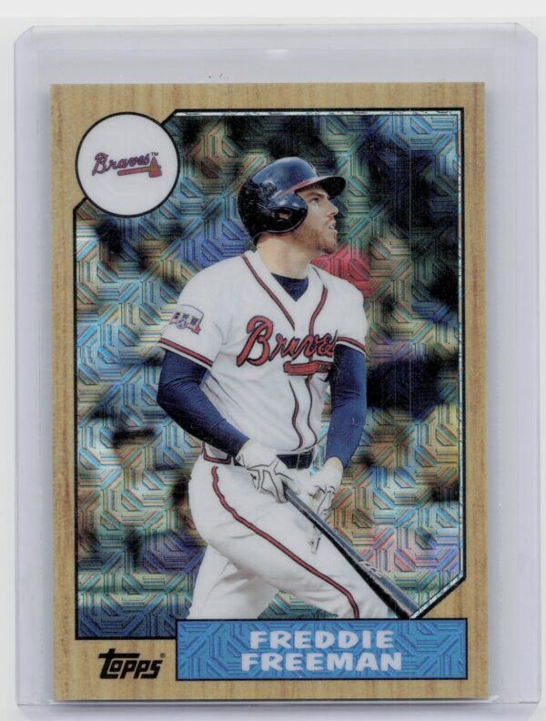2017 Topps Freddie Freeman #87-FF Braves