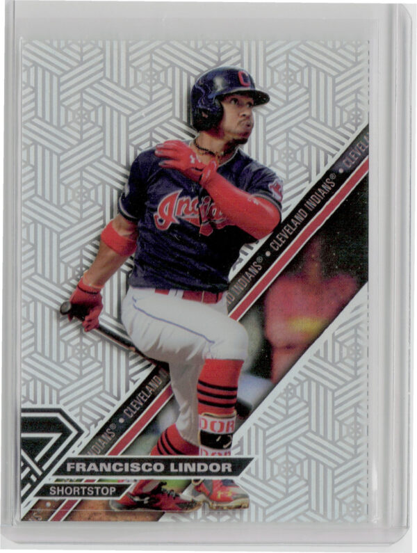 2017 Topps High Tek Francisco Lindor Chainlink Hexagons #HT-FL Indians