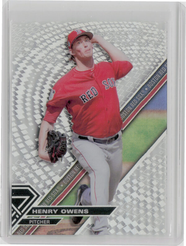 2017 Topps High Tek Henry Owens #HT-HO Sox