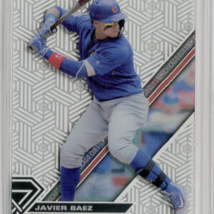 2017 Topps High Tek Javier Baez Chainlink Hexagons #HT-JBA Cubs