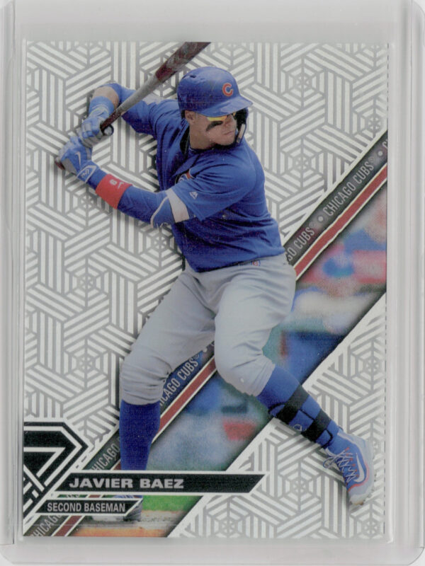 2017 Topps High Tek Javier Baez Chainlink Hexagons #HT-JBA Cubs