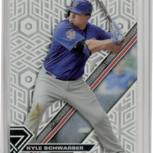 2017 Topps High Tek Kyle Schwarber Chainlink Hexagons #HT-KSC Cubs