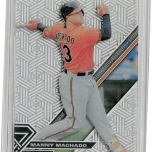 2017 Topps High Tek Manny Machado Chainlink Hexagons #HT-MM Orioles