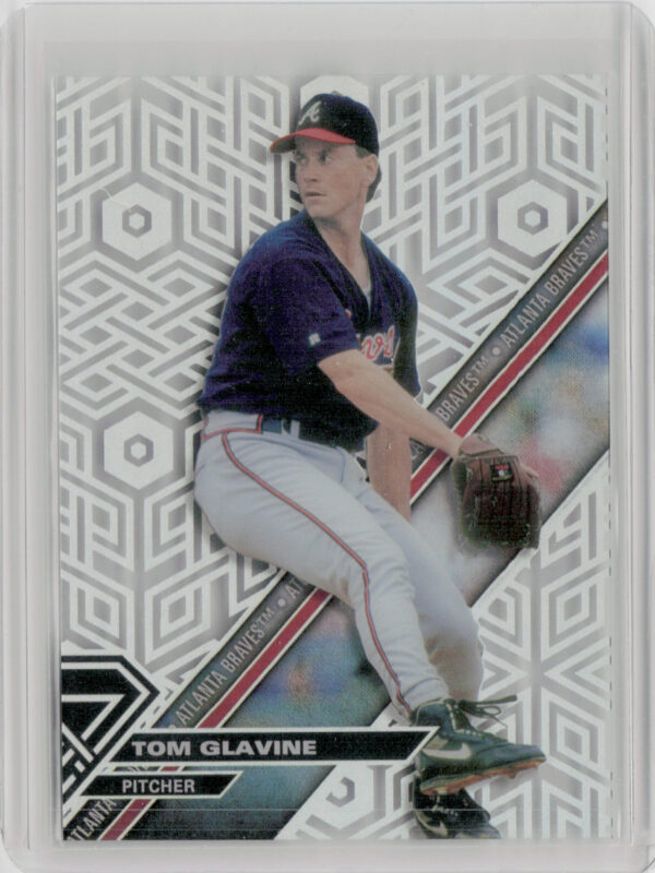2017 Topps High Tek Tom Glavine Chainlink Hexagons #HT-TGL Braves