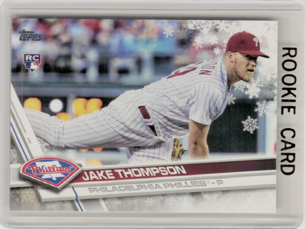 2017 Topps Holiday Jake Thompson RC #HMW43 Phillies