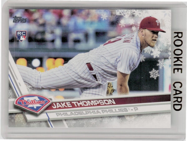 2017 Topps Holiday Jake Thompson RC #HMW43 Phillies