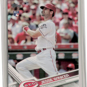 2017 Topps Holiday Jesse Winker RC #HMW67 Reds