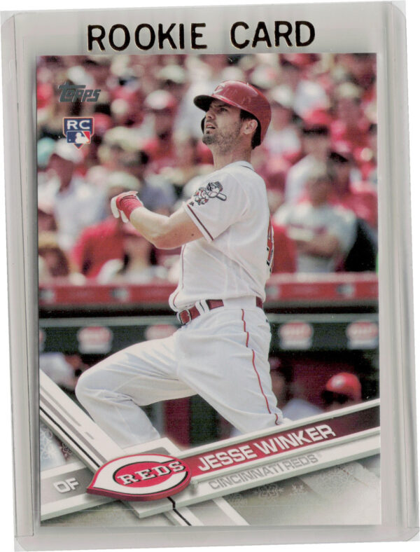 2017 Topps Holiday Jesse Winker RC #HMW67 Reds
