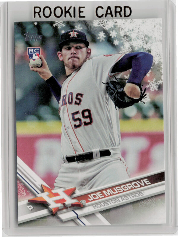 2017 Topps Holiday Joe Musgrove RC #HMW46 Astros